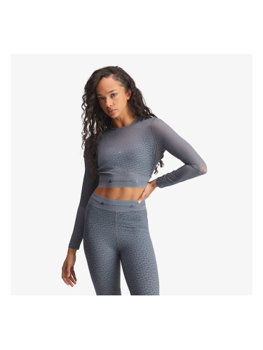 adidas x Stella McCartney Asmc Longsleeve Lace Crop Top Onix L