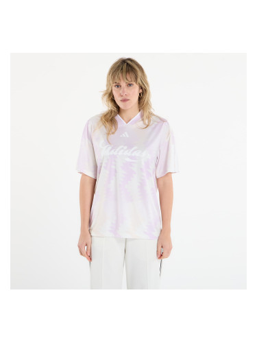 Тениска adidas House Of Tiro X Common Goal Jersey T-Shirt Wonder White/ Off White/ Ice Lavender- Multicolor L