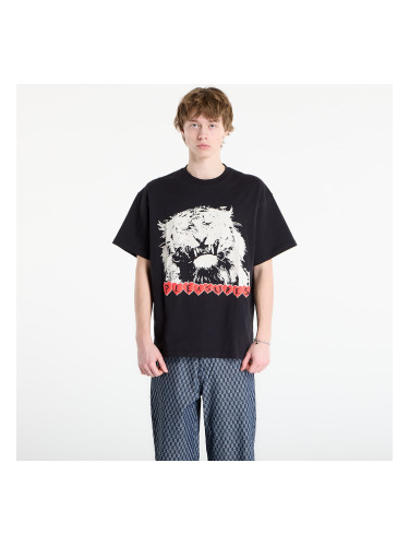 Тениска PLEASURES Grin T-Shirt Black L