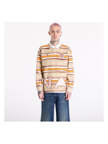 Тениска Napapijri x PDF Long-Sleeved Polo Shirt Multicolour SNO L