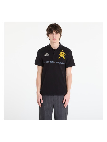 Тениска Umbro by SlamJam 001% Fair Polo Black M