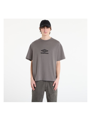 Тениска Umbro by SlamJam Og Logo T-Shirt Smock Grey M