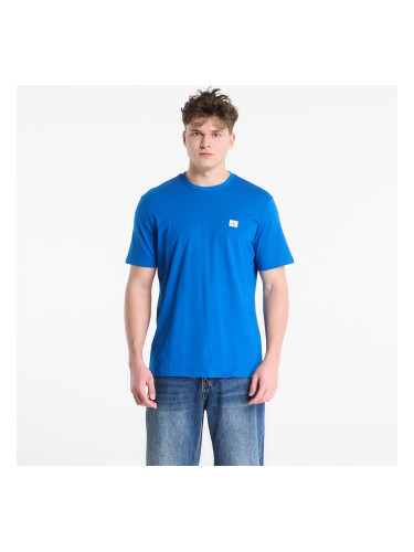 Тениска Calvin Klein Jeans Ss Badge 30S Jersey Classic Tee Classic Blue L