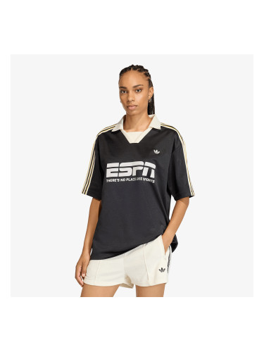 Джърси adidas Football Jersey Sponsor Black M