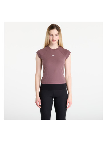 Тениска Nike Sportswear Chill Knit Women's Tight Short-Sleeve Ribbed Top Tattoo/ Sail L