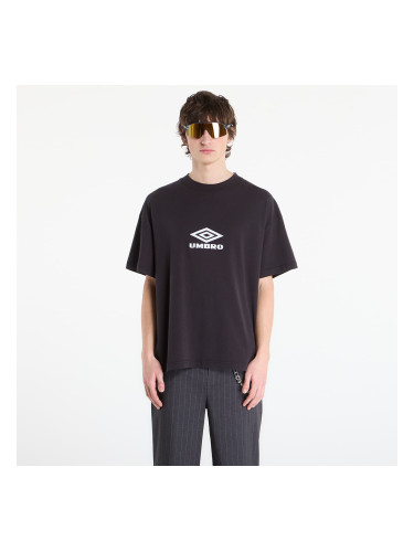 Тениска Umbro by SlamJam Og Logo T-Shirt Washed Black L