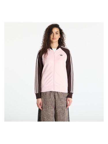 Суитшърт adidas Sst Classic Track Top Sandy Pink/ Aurora Coffee L