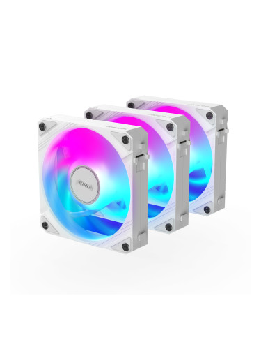 Комплект вентилатори GIGABYTE AORUS EZ CHAIN 120 ICE 3-Pack ARGB