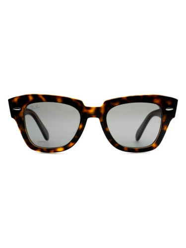 Ray-Ban State Street RB2186 1292B1 - квадратна слънчеви очила, unisex, кафяви