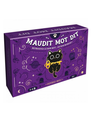 Еротични карти Asmodee Maudit Mot Dit (FR)