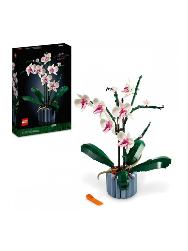 Playset Lego The Orchid Plants with Indoor Artificial Flowers