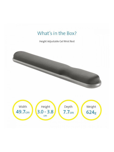 Подложка с Опора за Китките Kensington 22701 Подложка за Китка за Писане