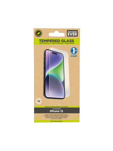 Протектор за екран на мобилен телефон Muvit iPhone 15 iPhone 15