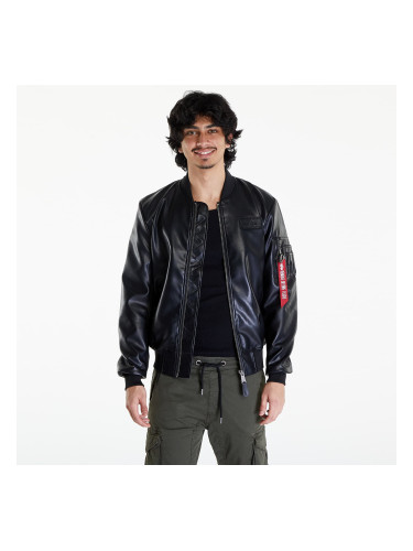 Яке Alpha Industries MA-1 VF Vegan Leather Black M