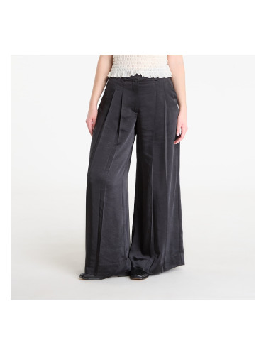 Панталони AllSaints Poppy Satin Trouser Black 26