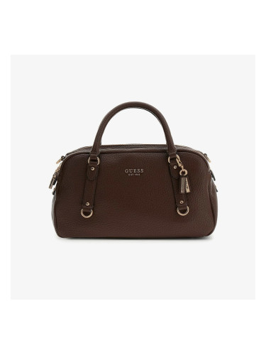 GUESS Marsha Box Satchel Espresso Universal