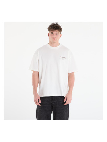 Тениска AllSaints Underground Ss Crew Ashen White/ Dakota XL