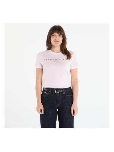 Тениска Tommy Hilfiger Reg Corp Logo C-Nk Ss Light Pink S