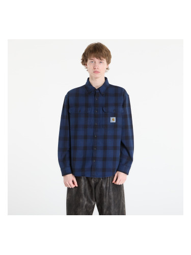 Риза Carhartt WIP L/S Edmands Shirt UNISEX Edmands Check/ Natural/ Jupiter M