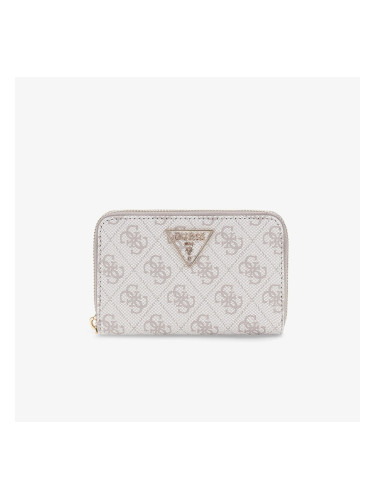 Портфейл GUESS Laurel II Slg Med Zip Around Dark Taupe Logo Universal