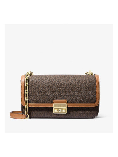 Michael Kors Lg Conv Chain Shoulder Brown/ Acorn Universal