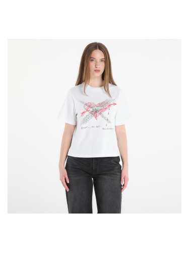 Тениска AllSaints Heartache Lisa Tee White S