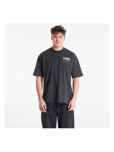 Тениска AllSaints Graphene Ss Crew Washed Black L