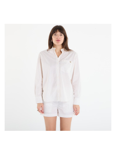 Риза Calvin Klein Jeans Yarndye Cotton Poplin Relaxed Shirt Calico Three Color Refined Stripe XS