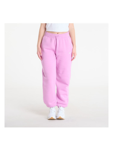 Потници Nike Sportswear Phoenix Fleece Women's High-Waisted Oversized Sweatpants Lt Magenta/ Sail XS