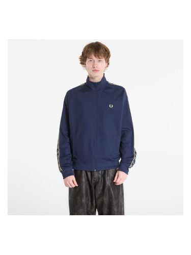 Суитшърт FRED PERRY Contrast Tape Track Jacket Tennisb/ Champagn S