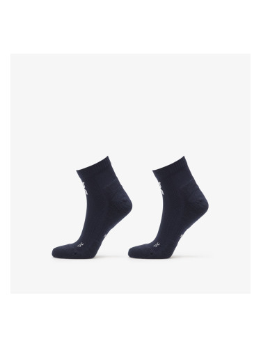 On Core Run Sock Mid 2-Pack Blue M