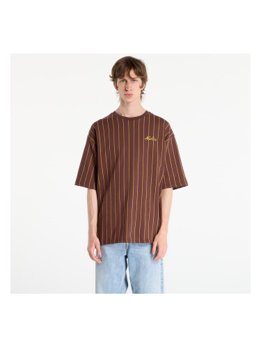 Тениска New Era Pinstripe Os Tee UNISEX Brown L
