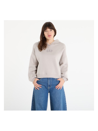 Суитшърт GAP V-Gap Mini Arch Pullover Hoodie Beige L