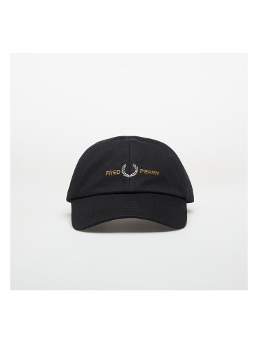 Шапка FRED PERRY Flp Twill Cap Black Universal