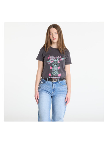 Тениска GUESS Ss Cn Guess Bear Tee Jet Black Multi XS