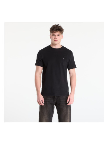 Тениска AllSaints Dexter Ss Crew Jet Black L