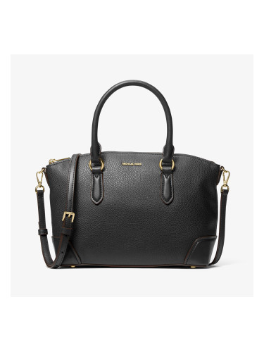 Michael Kors Md Ew Dome Satchel Black Universal