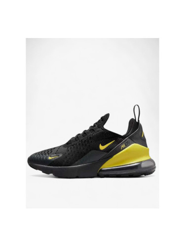 NIKE Air Max 270 Gs Shoes Black/Yellow