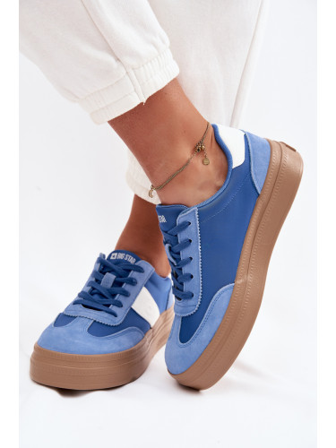 Дамски велурени маратонки Big Star