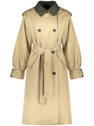 Дамски бежов тренчкот