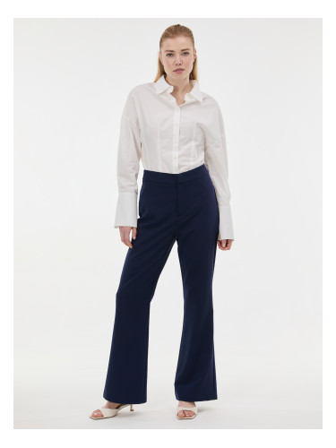 Тъмносини дамски панталони ORSAY