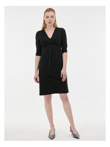 Черна рокля тип „калъф“ ORSAY