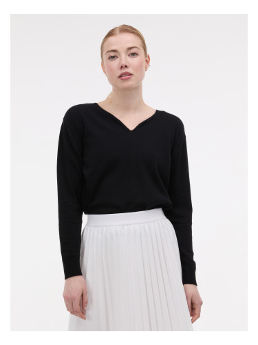 Черен дамски пуловер ORSAY