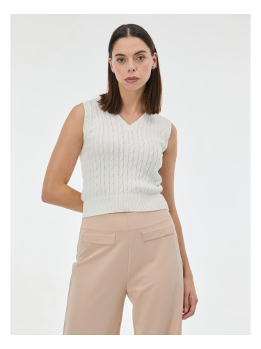 Кремаст дамски плетен елек ORSAY