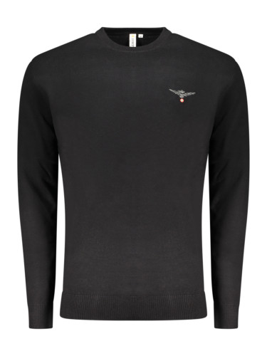 Черен мъжки пуловер Accademia Militare