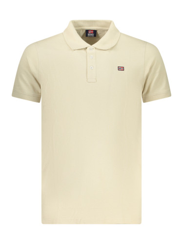 Мъжка поло тениска бежова