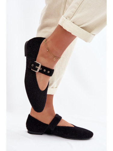 Дамски балеринки с пискюл Pamira