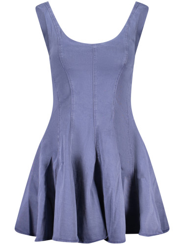 Къса рокля Desigual, синя