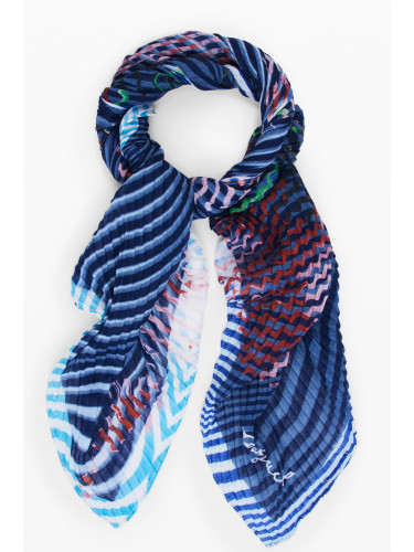 Син шал Desigual