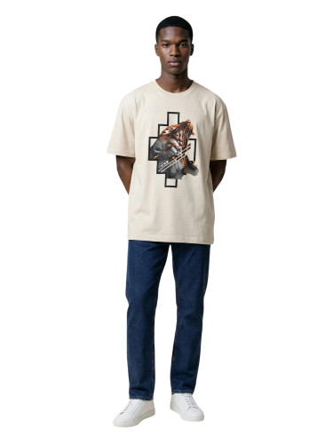 Тениска с надпис „Окръг Милано“